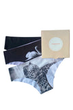 Coffret 3 Culottes Cygne & Leo Esquisse lingerie