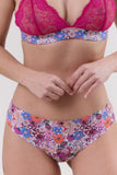Esquisse lingerie Culotte dos dentelle Hippy Flower