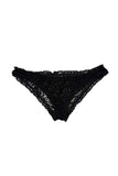 Culotte froufrou tulle Léopard velours Esquisse lingerie