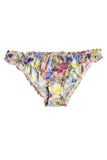 Eclosion Skin Printed Mesh Ruffled Panty