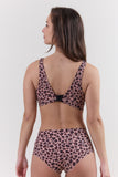 Esquisse lingerie Culotte haute Léopard Mocha