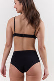 Esquisse lingerie Culotte haute noir Pearl