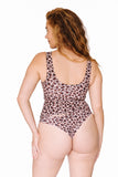 Free bra top Léopard Mocha Esquisse lingerie