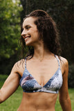 Dauphin Printed Triangle Bra
