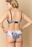 Esquisse lingerie Triangle Découpe Léopard Photo