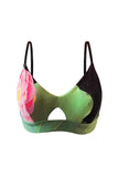 Esquisse lingerie Triangle découpe Nénuphar