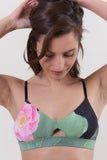 Esquisse lingerie Triangle découpe Nénuphar