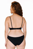 Triangle découpe noir Pearl Esquisse lingerie