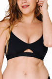 Triangle découpe noir Pearl Esquisse lingerie