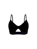 Triangle découpe Noir Pearl Esquisse lingerie