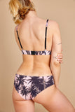 Esquisse lingerie Triangle Palmiers étoilés