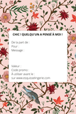 Esquisse lingerie E-Carte Cadeau