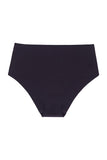Esquisse lingerie Culotte haute bain noir uni Angèle