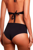 Esquisse lingerie Culotte haute bain noir uni Angèle