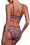 Esquisse lingerie Culotte tulle Hibiscus