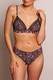 Esquisse lingerie Triangle dentelle Pollen