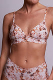 Esquisse lingerie Triangle Fleurs séchées